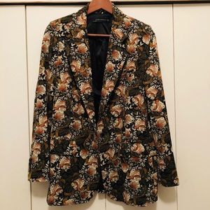 Zara Floral Blazer (Size Small - 4-6US)